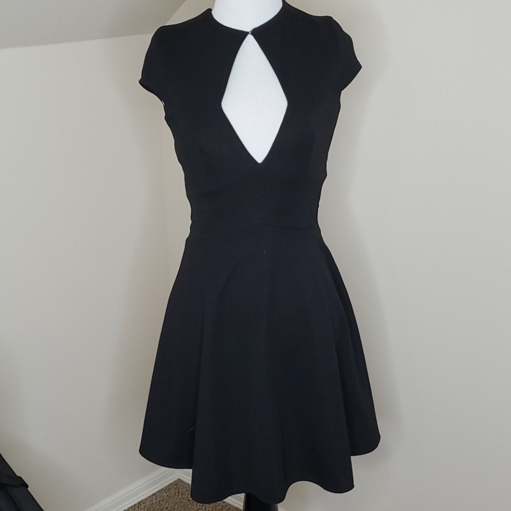 ASOS Petite V Neck Mini Dress Size 2